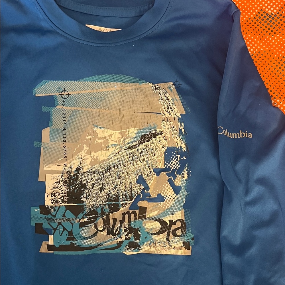 Kids. Columbia Outdoor Shirt Collection - set of 5. (Size: 8) - Picture 7 of 15